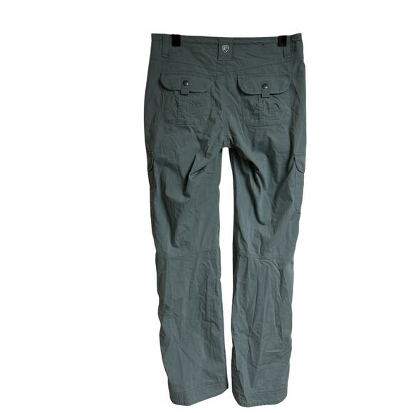 Kuhl Splash Roll Up Cargo Pants Women’s Size 6 Reg Outdoor Hiking Teal Blue - Picture 6 of 12